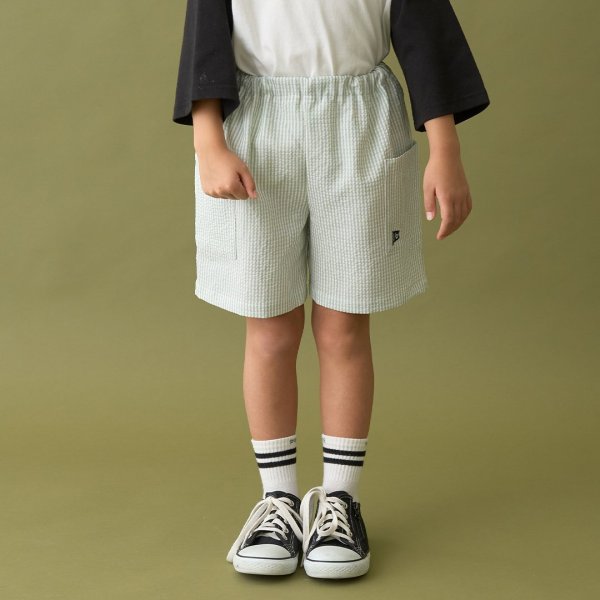 【セットアップ可能】サイドポケットアソート4分丈パンツ