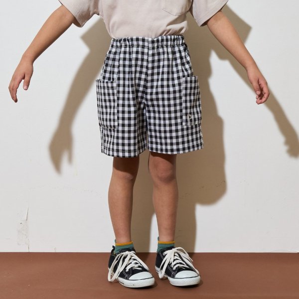 【セットアップ可能】サイドポケットアソート4分丈パンツ