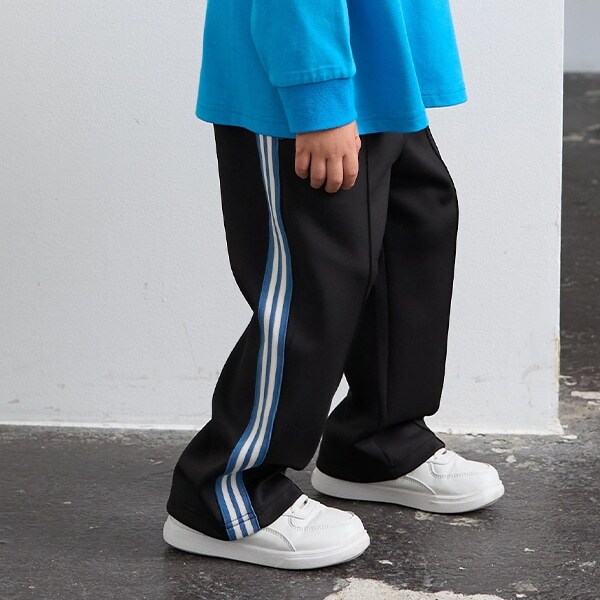 【セットアップ可能】サイドラインタックパンツ