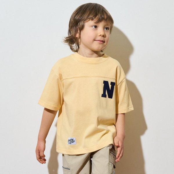 【どちらが前でもOK!】【カイテキ天竺】ロゴTシャツ