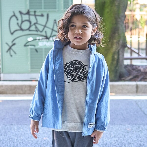 【撥水加工】収納袋付きマウンテンパーカ