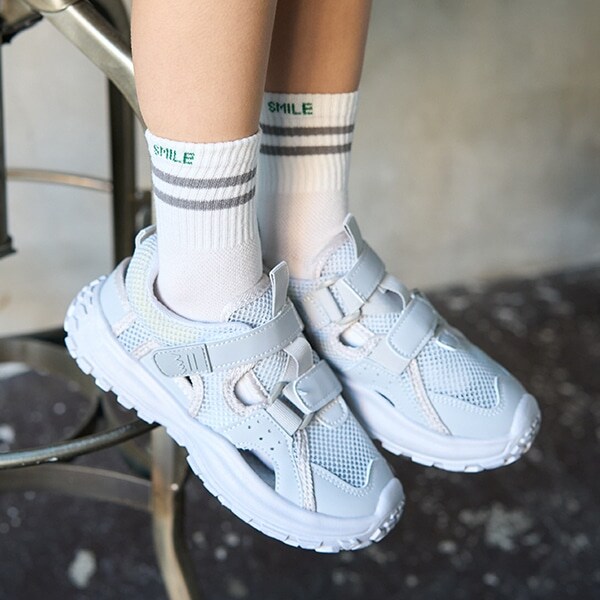 ラインクルーソックス