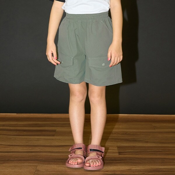 カーゴポケット4分丈パンツ