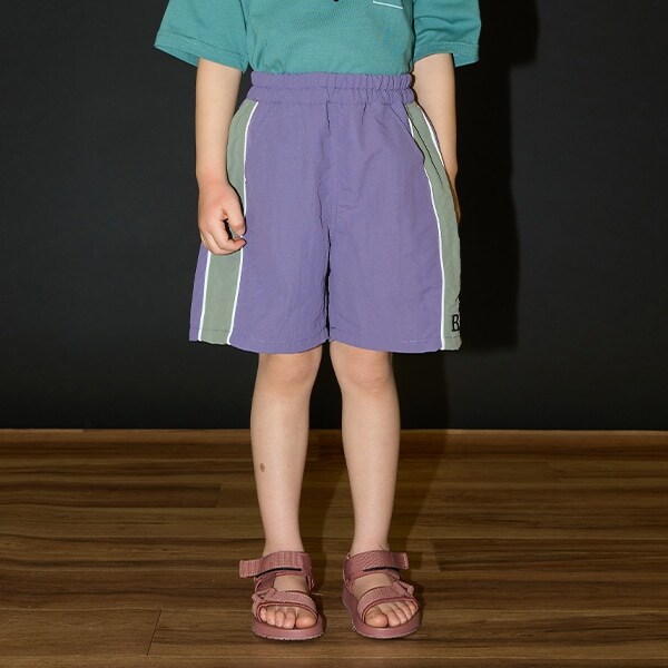 サイド切替え4分丈パンツ