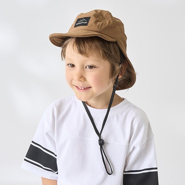 日除け付きキャップ