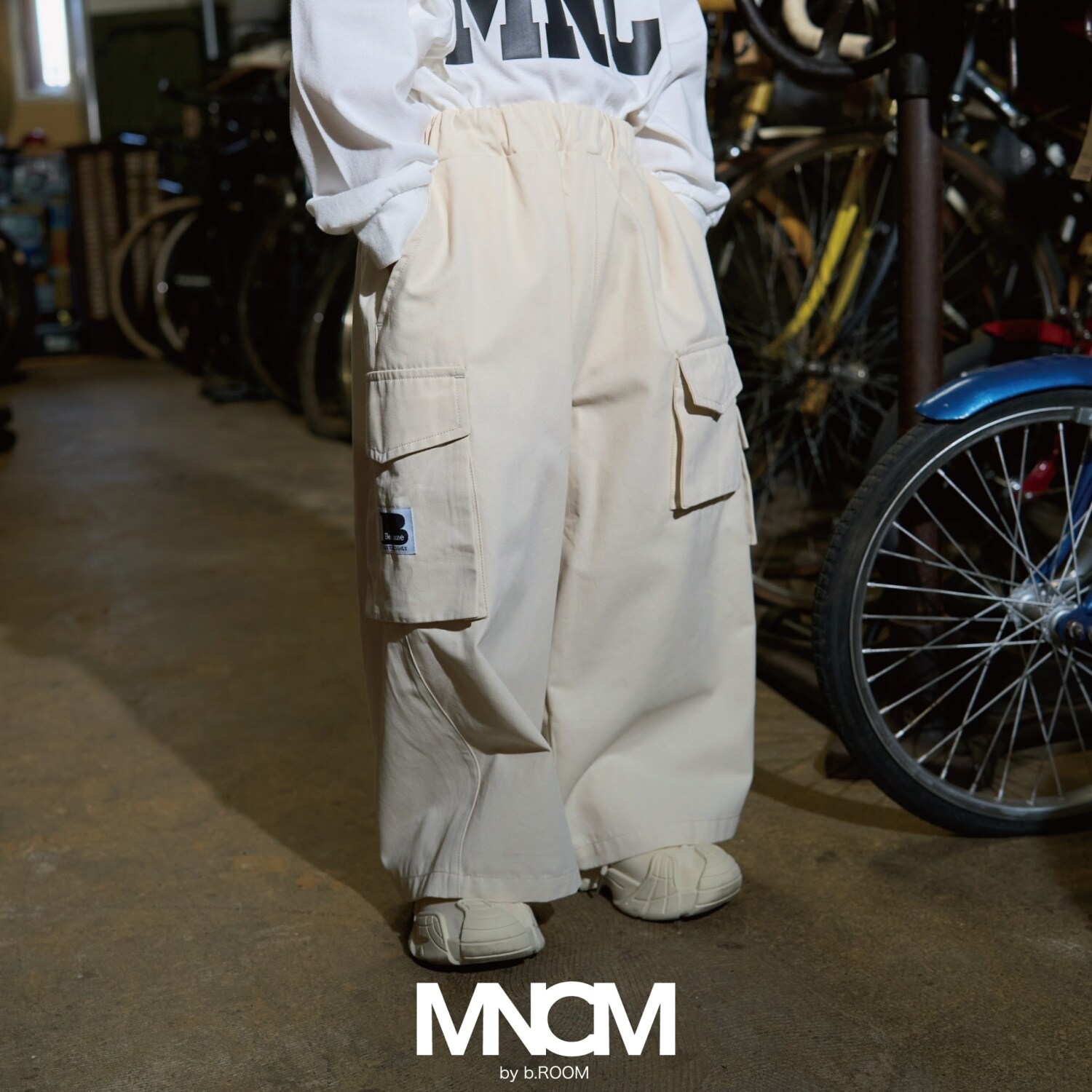 【MNCM】ワイドワイドカーゴパンツ