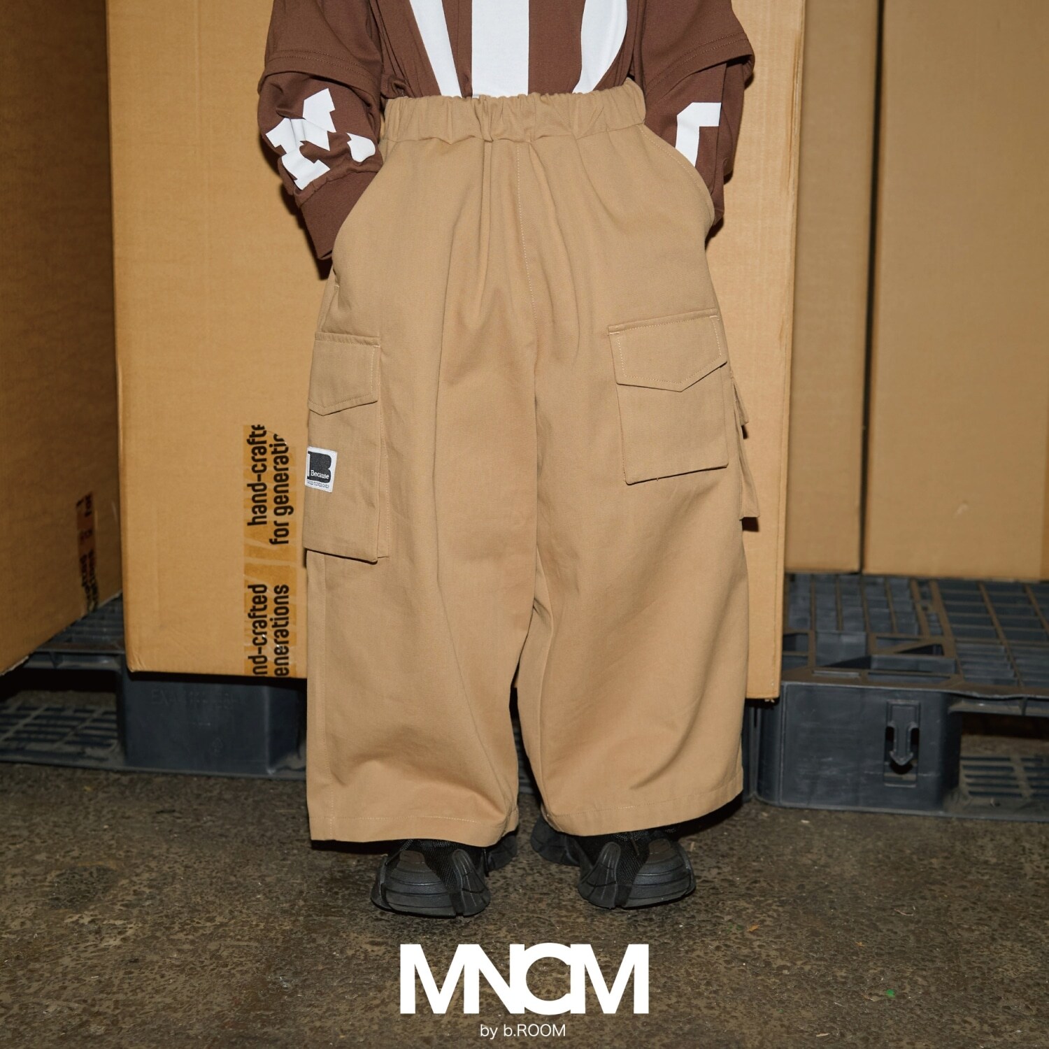 【MNCM】ワイドワイドカーゴパンツ