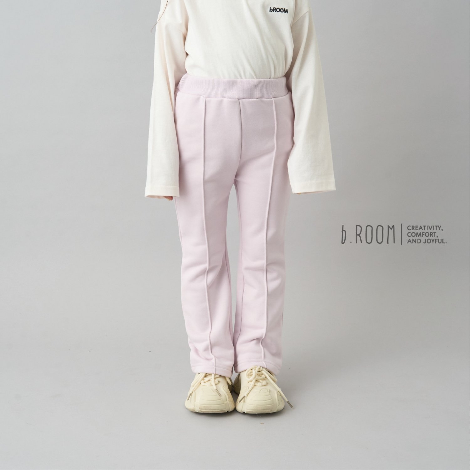 【デイリースタンダードウェアシリーズ】【吸水速乾】センタープリーツフレアスウェットパンツ