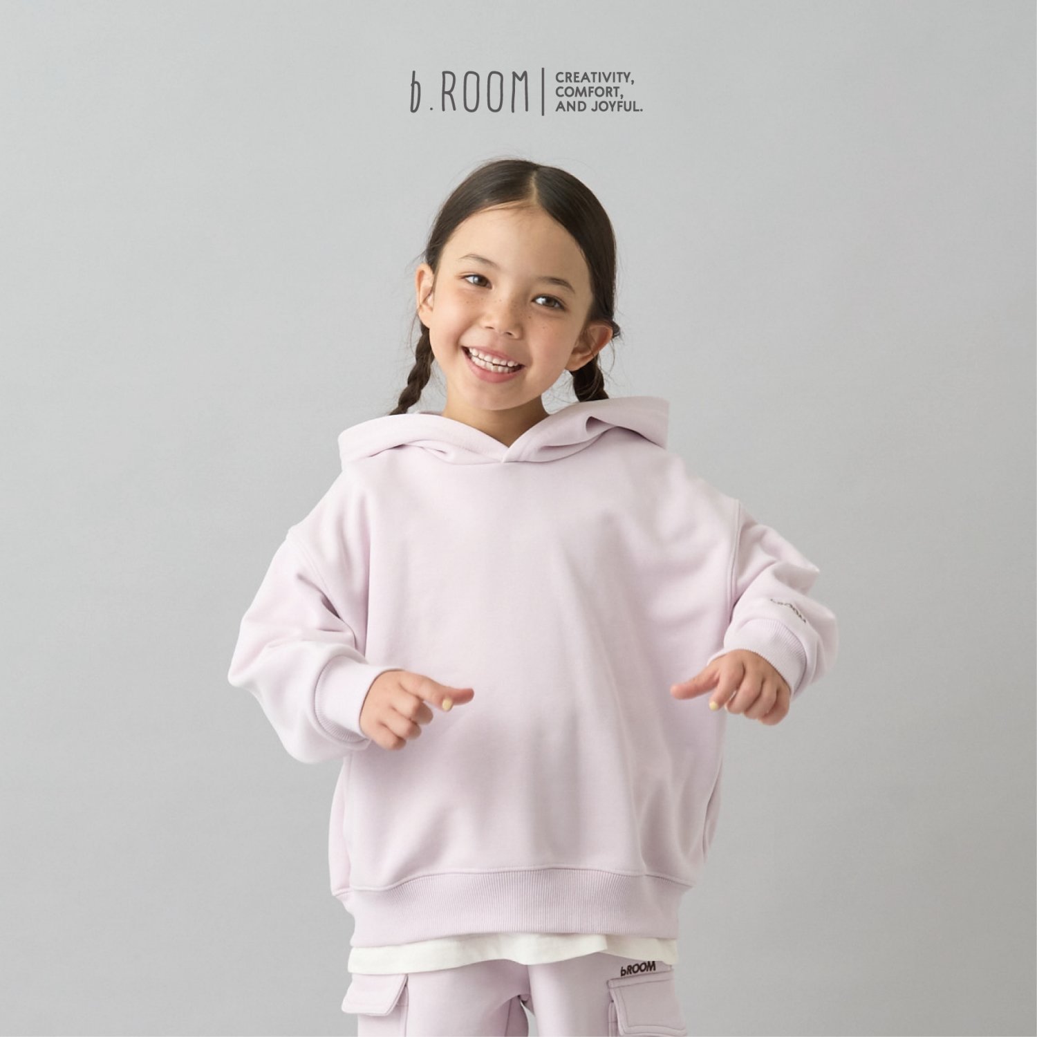 【デイリースタンダードウェアシリーズ】【吸水速乾】ぷくっとオーバーサイズのパーカ