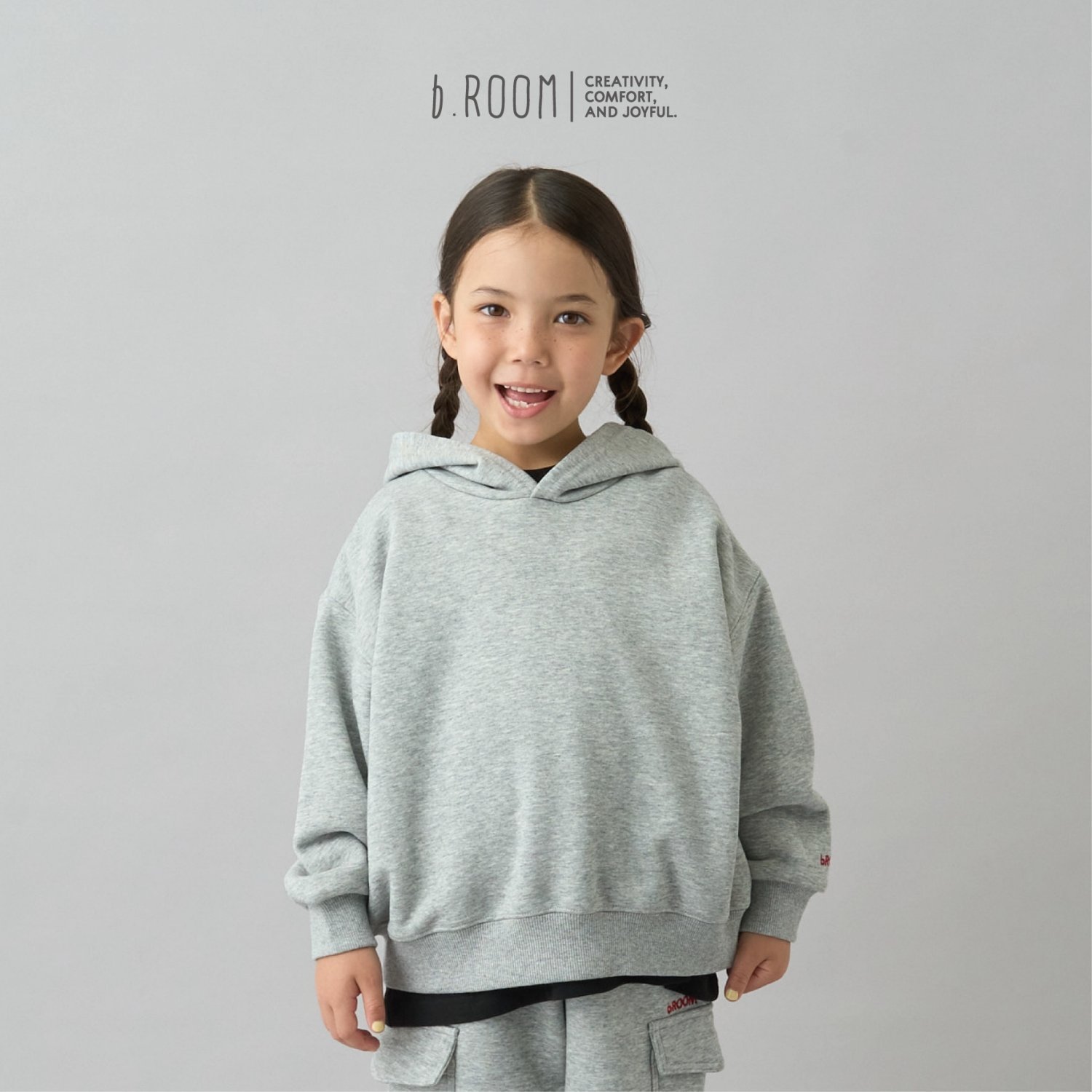 【デイリースタンダードウェアシリーズ】【吸水速乾】ぷくっとオーバーサイズのパーカ