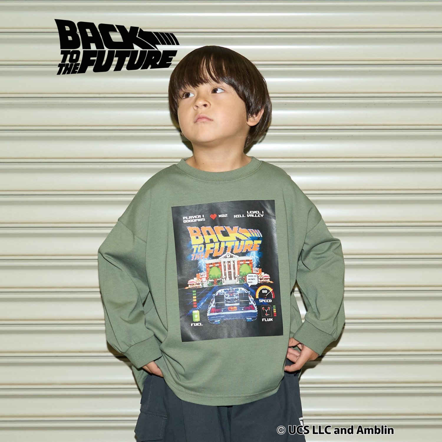 【BACK TO THE FUTURE 40TH】【MNCM】【カイテキ天竺】ビッグシルエットアソートプリントTシャツ