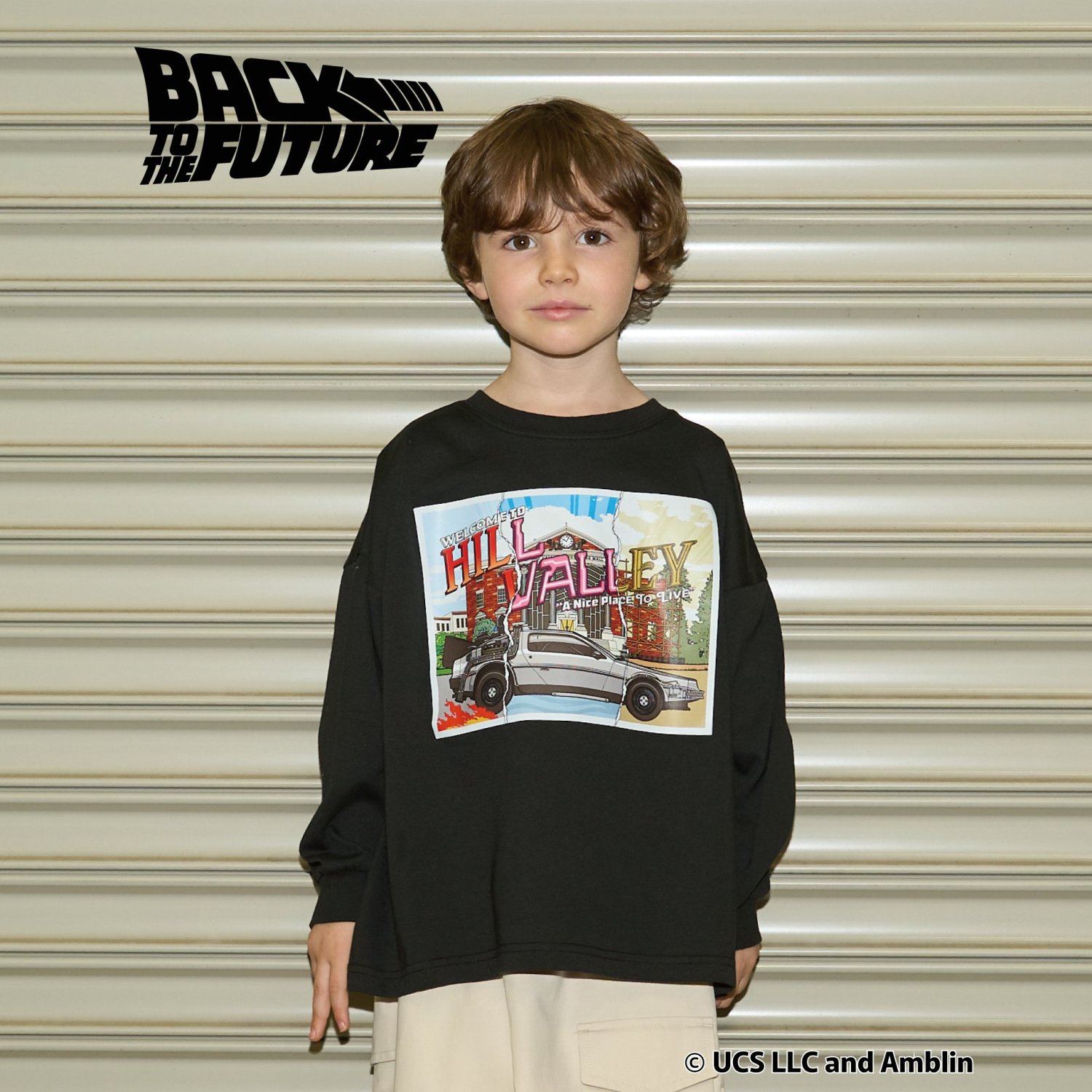 【BACK TO THE FUTURE 40TH】【MNCM】【カイテキ天竺】ビッグシルエットアソートプリントTシャツ