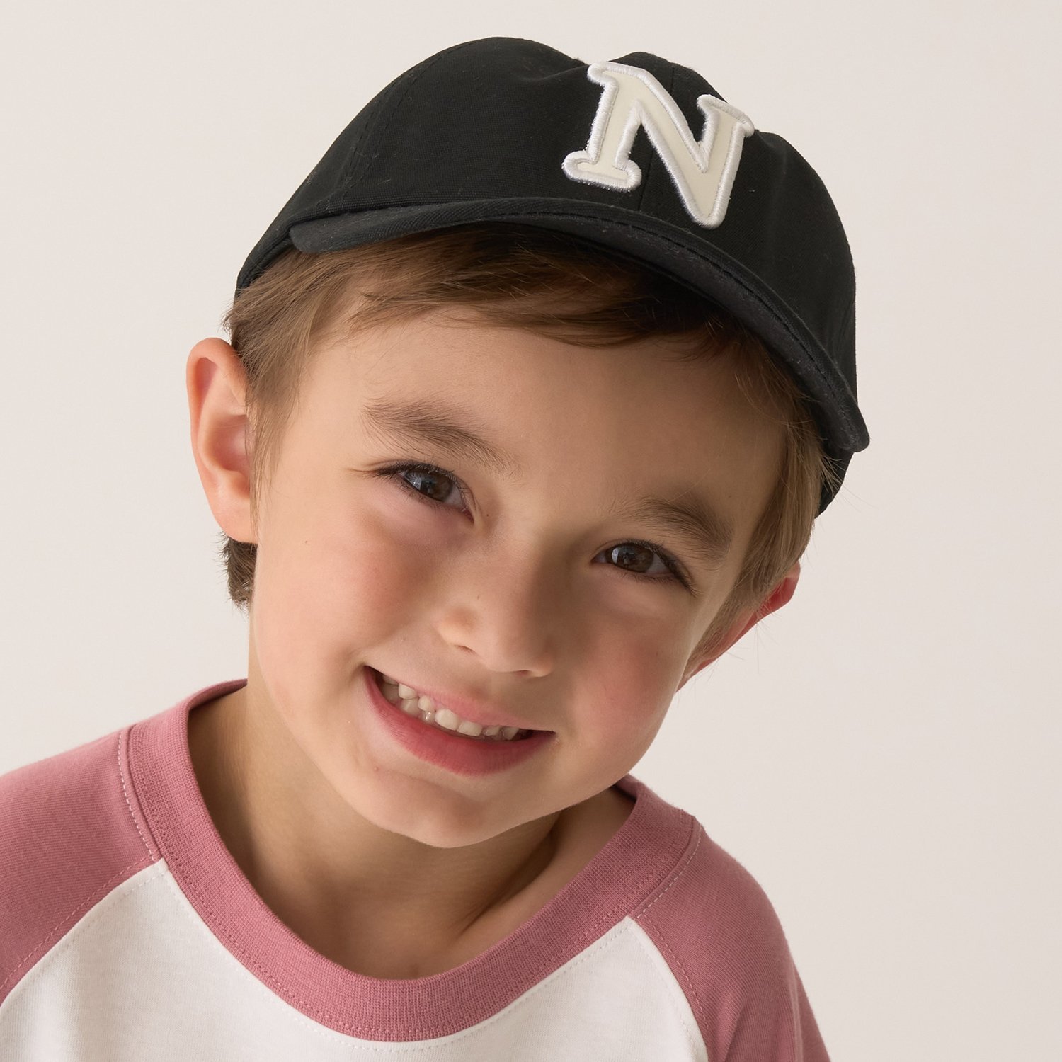 アソートロゴアップリケキャップ