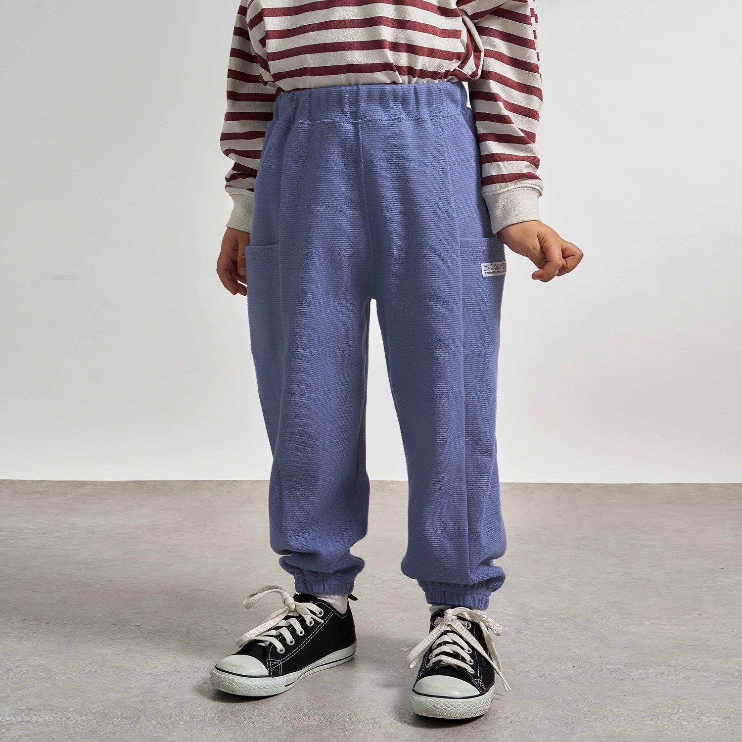 【ともパン】【防汚・速乾】サイドポケットイージーパンツ