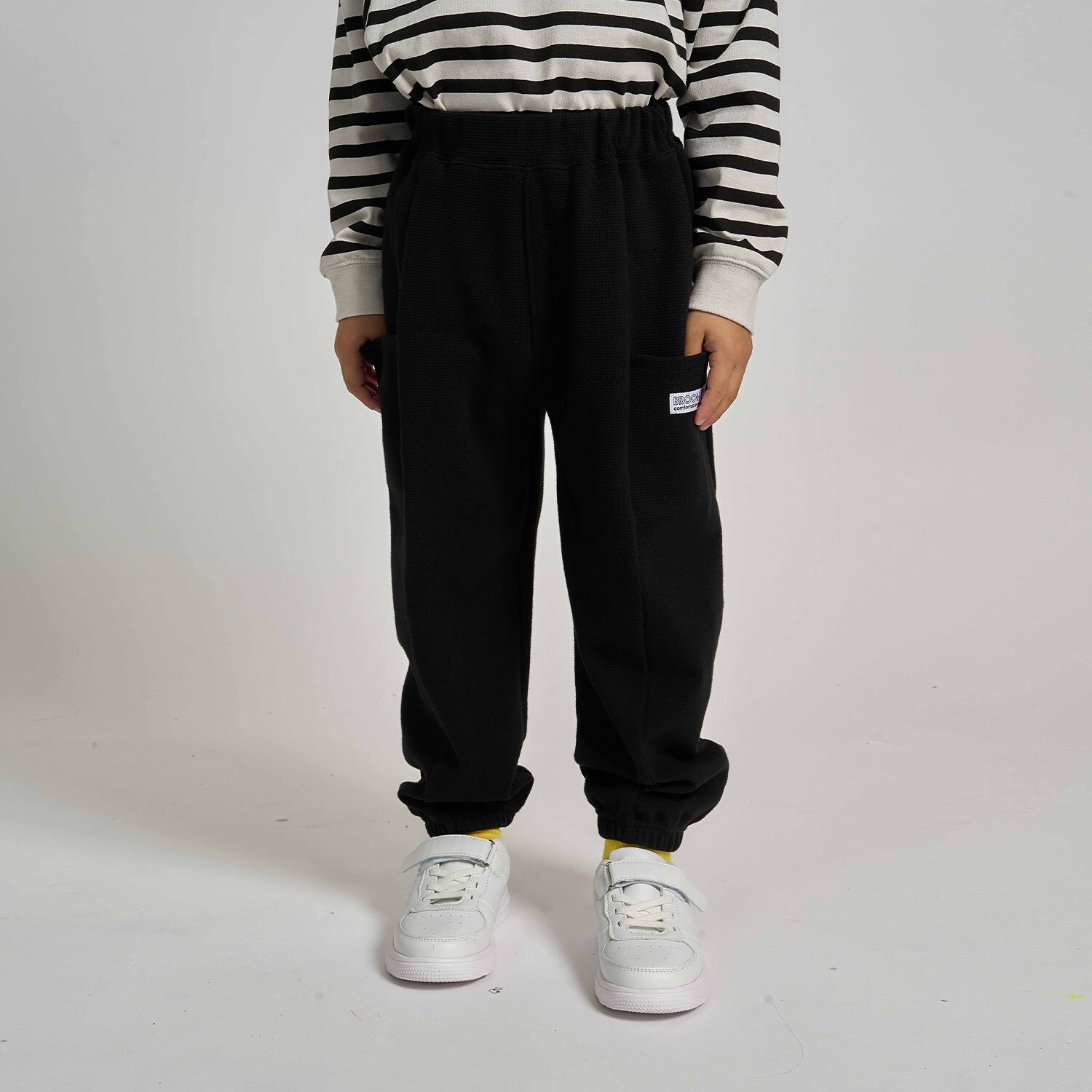 【ともパン】【防汚・速乾】サイドポケットイージーパンツ