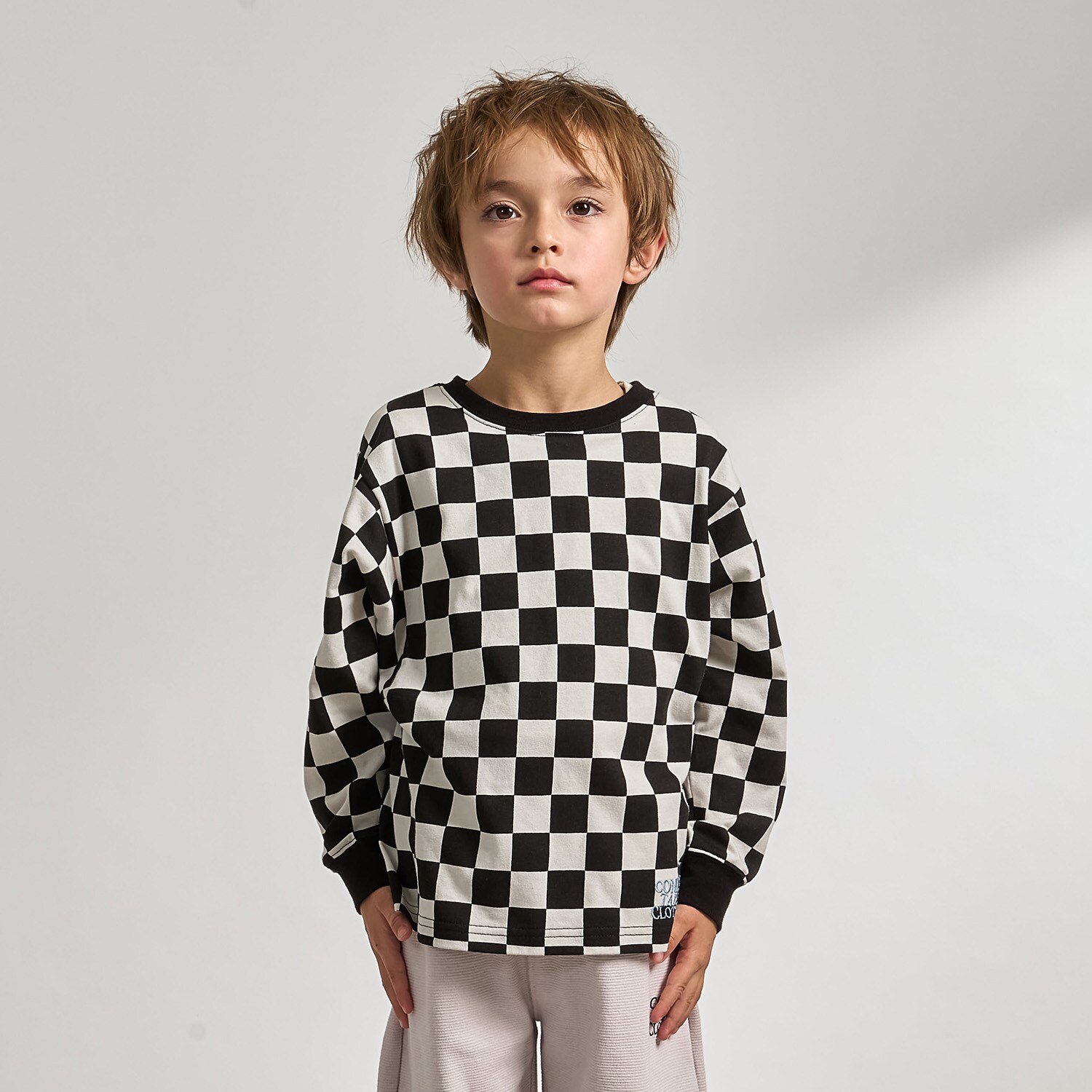 【防汚・速乾・型崩れしない】【ムテキT】変形切り替えアソートプリント総柄Ｔシャツ