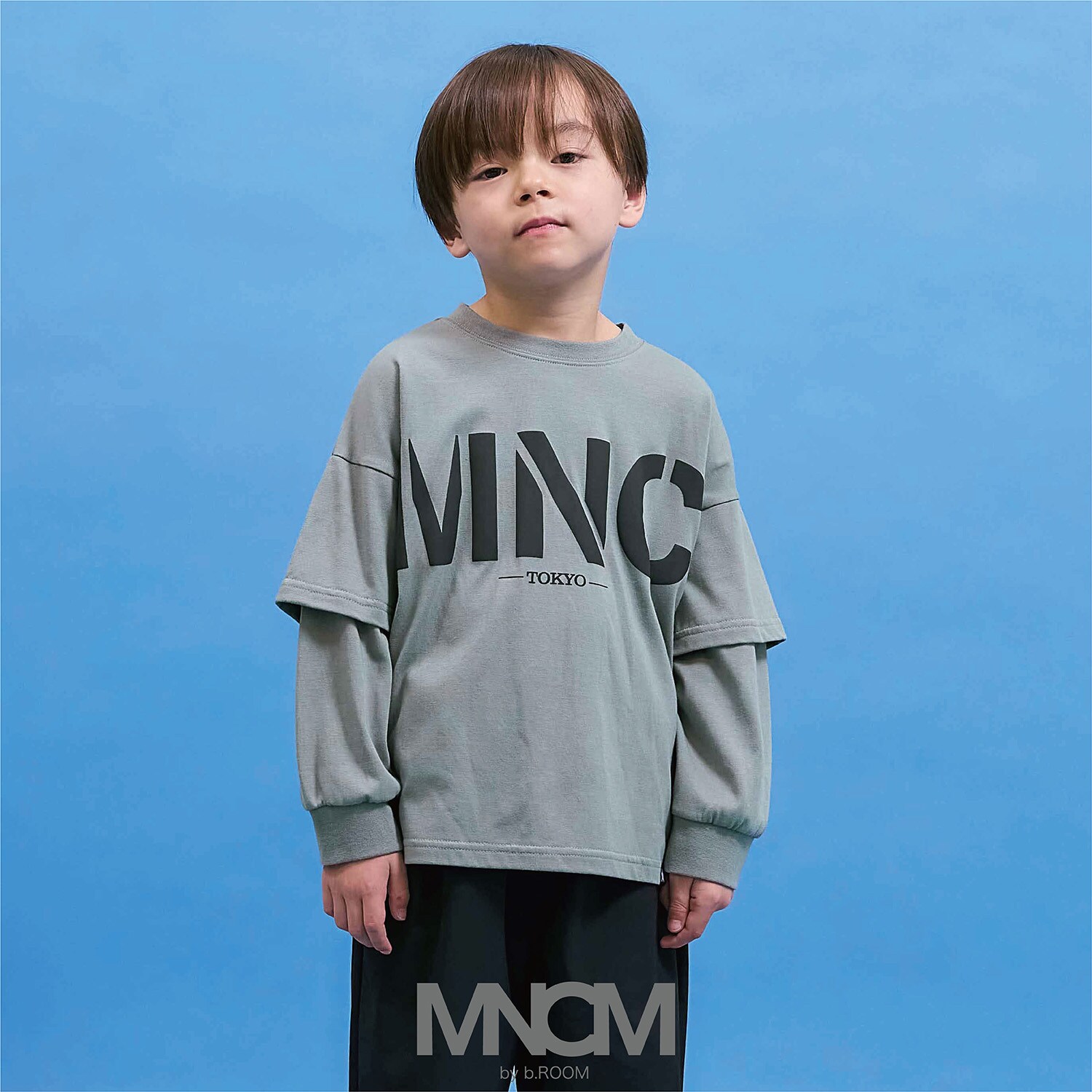 【防汚・速乾・型崩れしない】フェイクレイヤードTシャツ【MNCM】