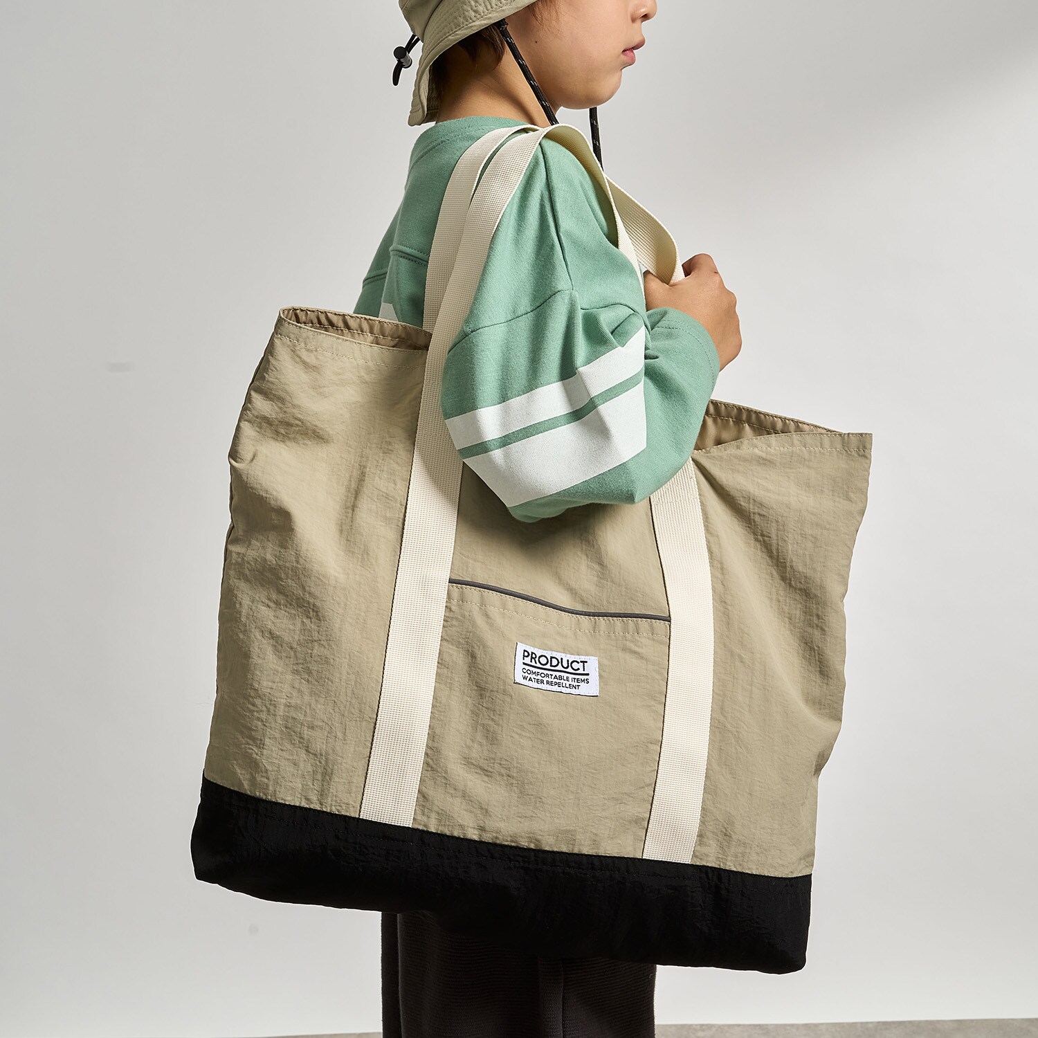 【スクール対応】【撥水・防汚・耐久・UV】レッスンバッグ(反射シート付き)