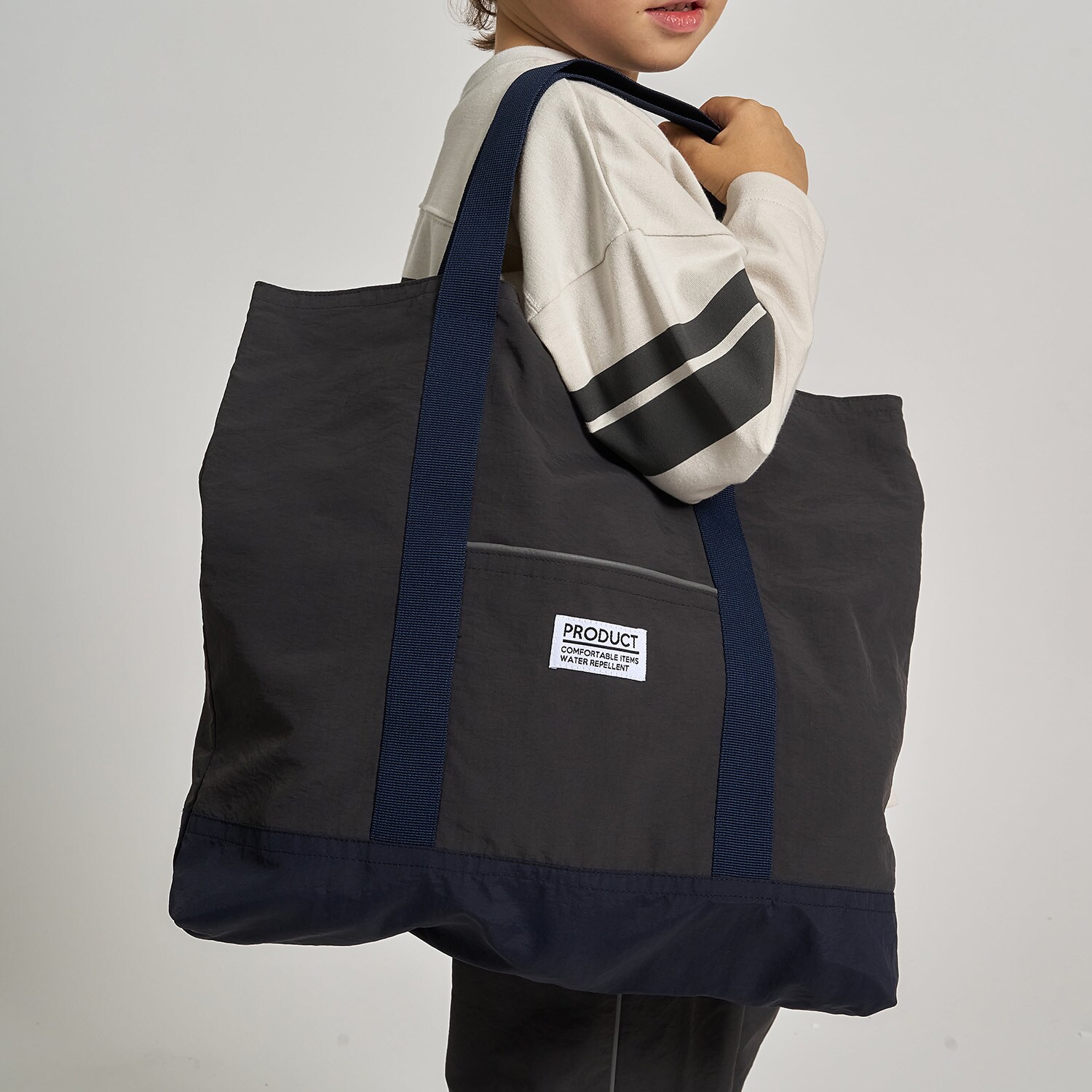 【スクール対応】【撥水・防汚・耐久・UV】レッスンバッグ(反射シート付き)