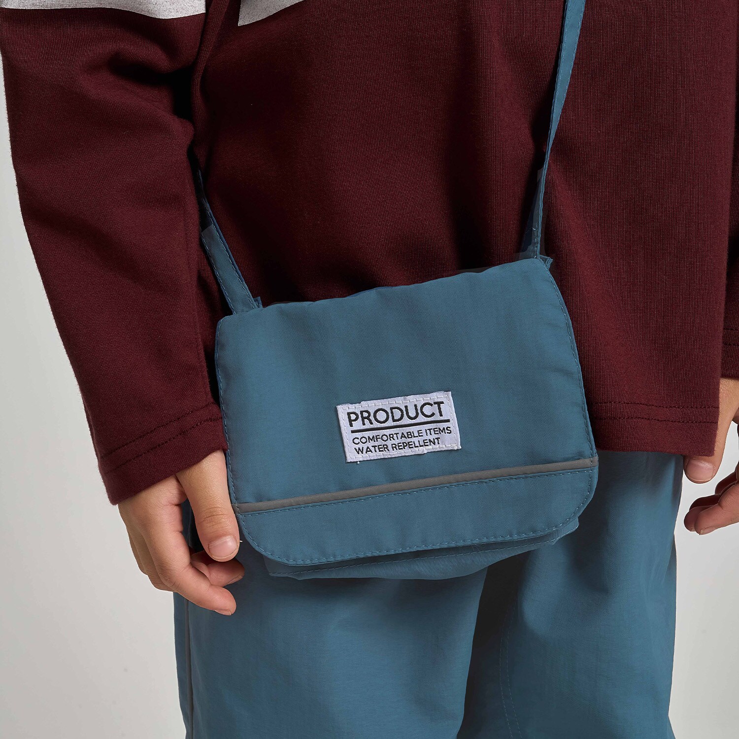 【スクール対応】【撥水・防汚・耐久・UV】移動ポケット(反射シート付き)