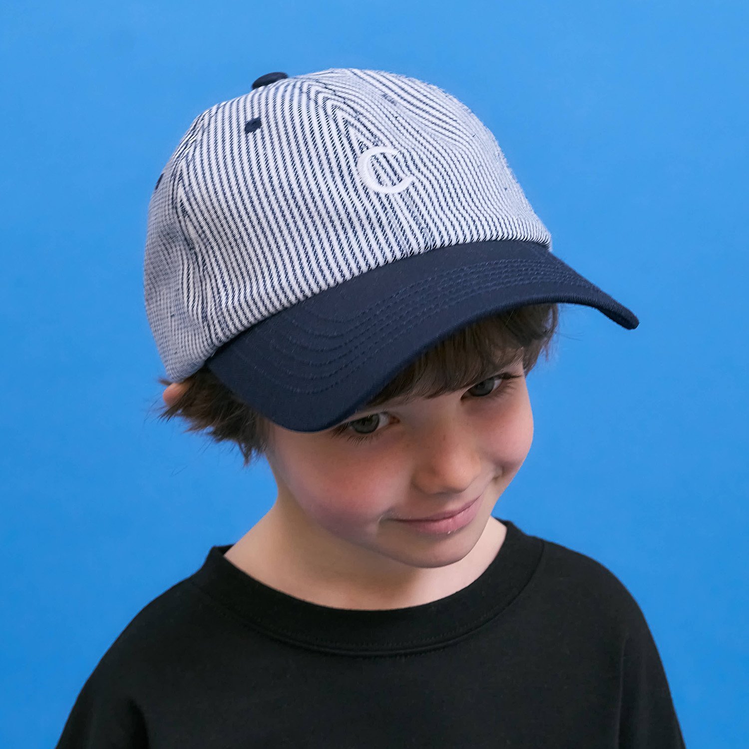 ヒッコリーバイカラーキャップ