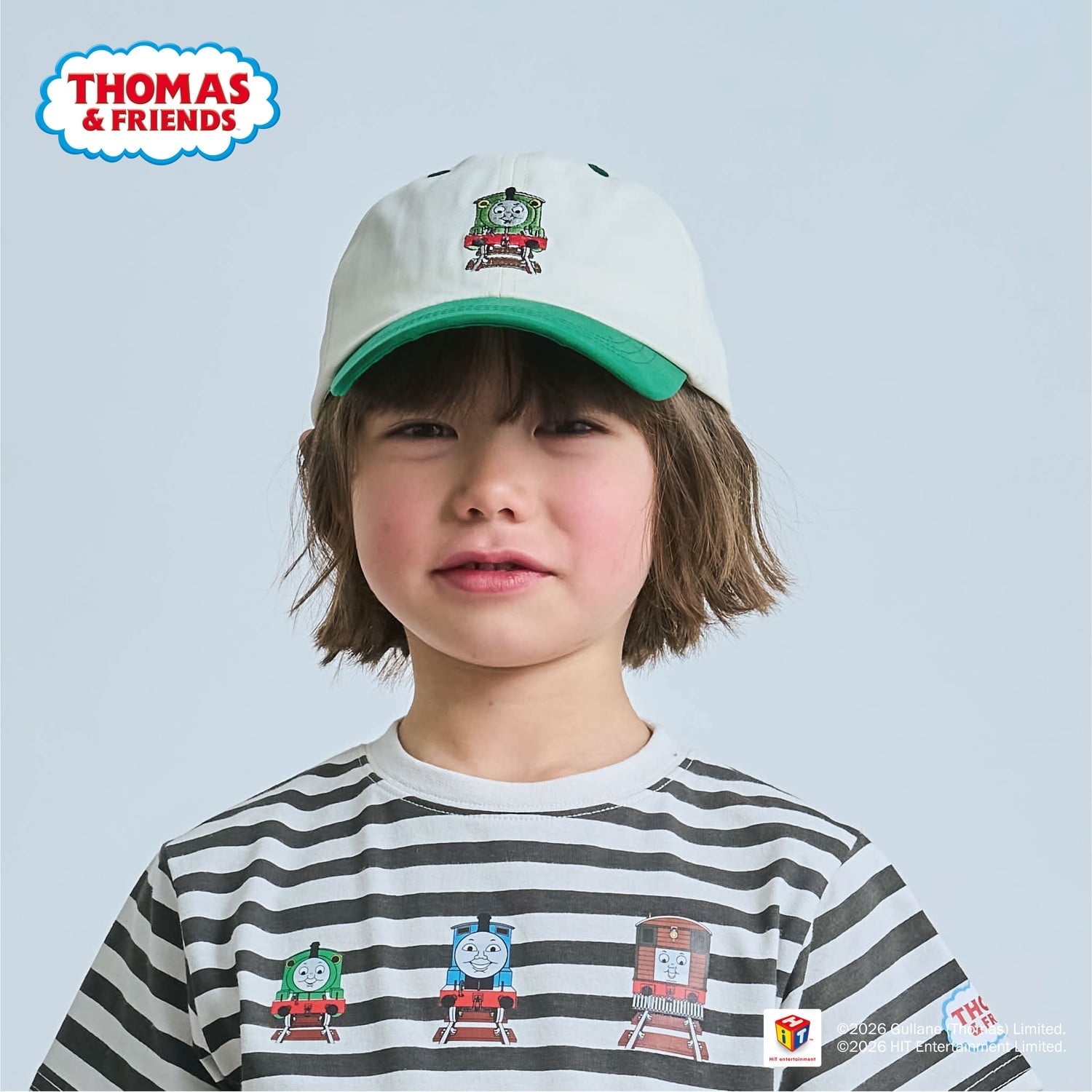 【きかんしゃトーマス】刺しゅうキャップ