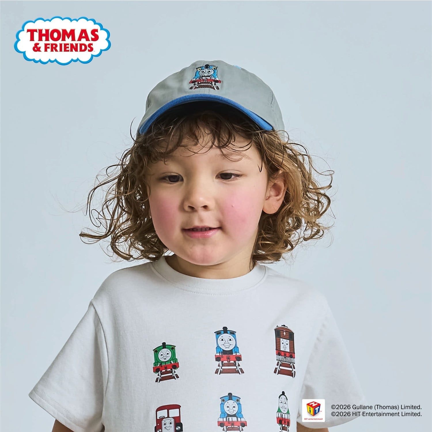 【きかんしゃトーマス】刺しゅうキャップ