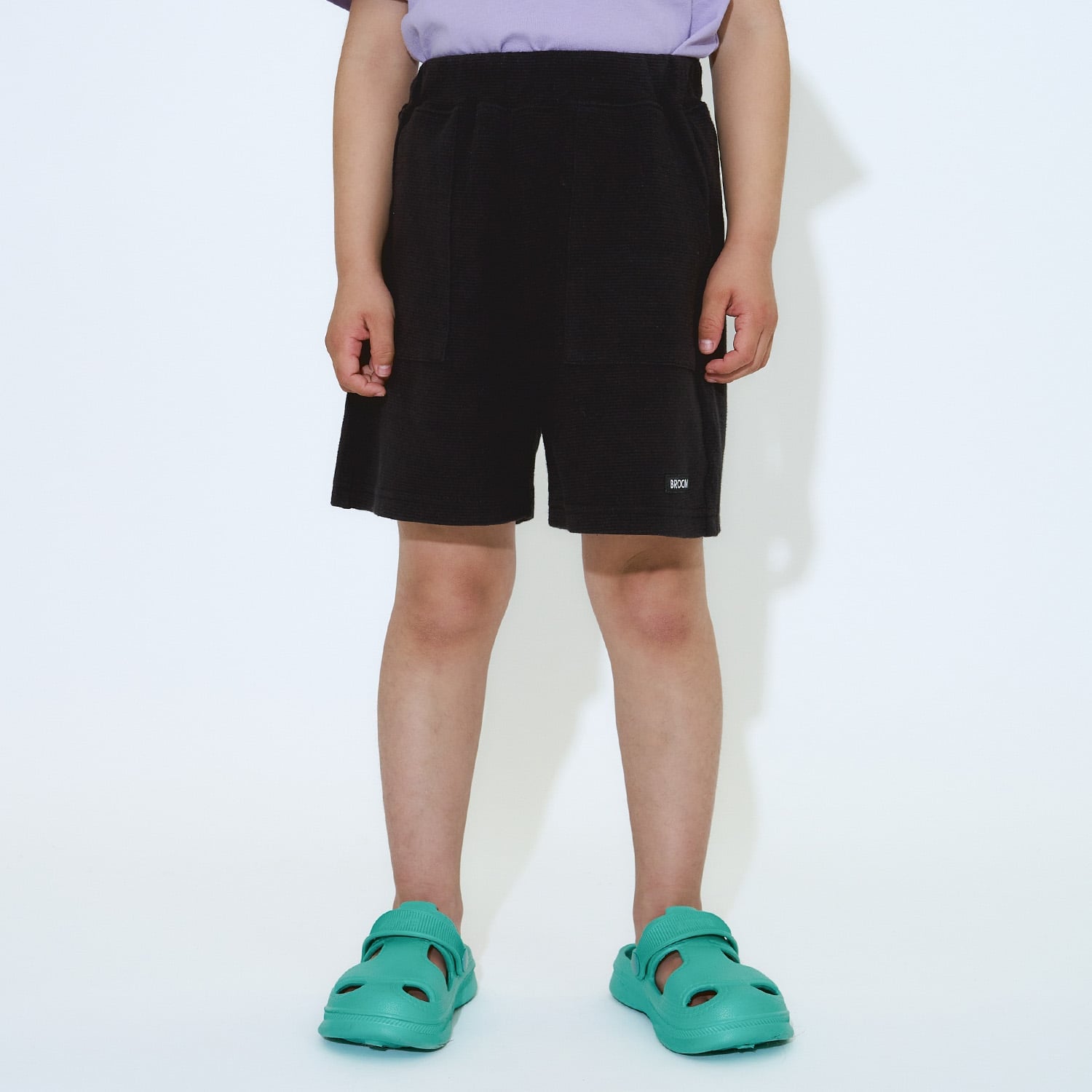 【ともパン】【防汚・UV・接触冷感】ベイカーポケット４分丈パンツ