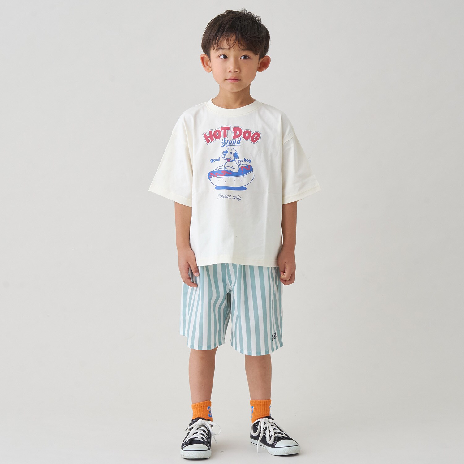 【綿100%】カラフルアソートグラフィックTシャツ