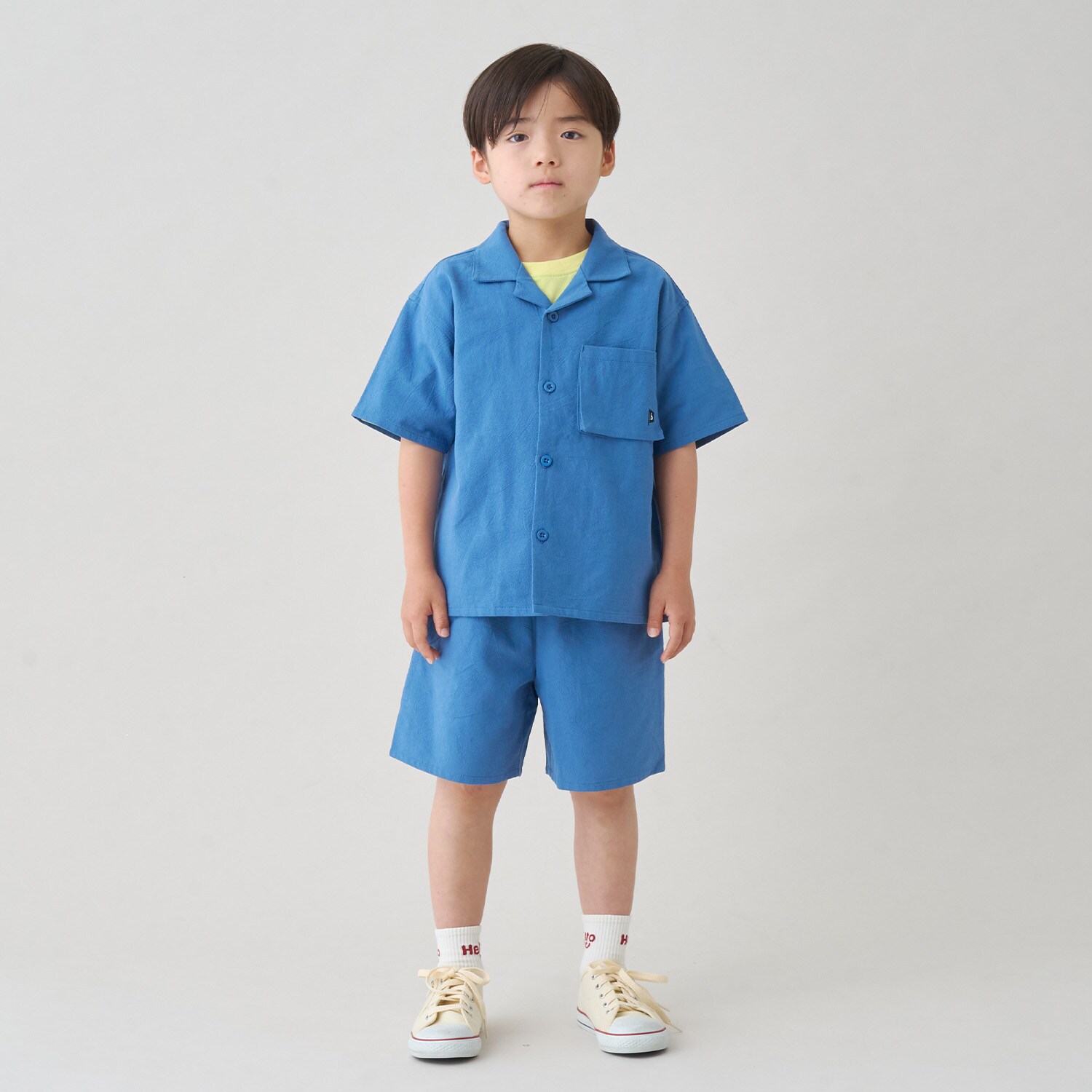 【セットアップ】オープンカラーシャツ・イージーパンツ
