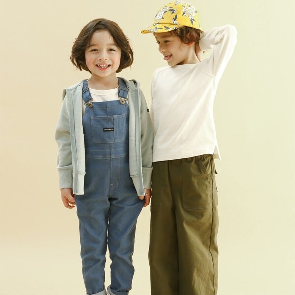 【WEB限定】シンプル裏毛フルジップパーカー