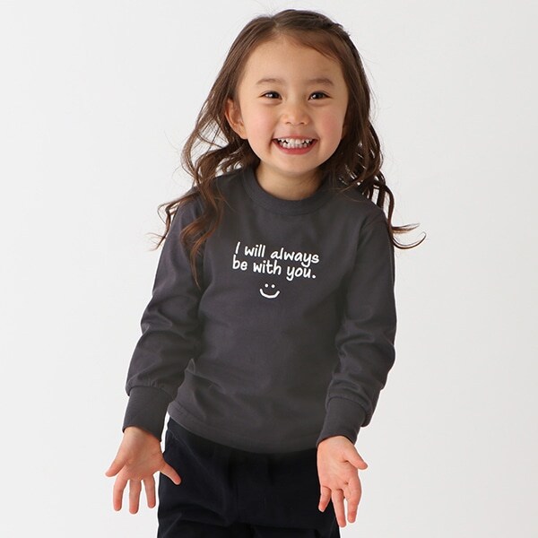 アソートロゴプリント長袖Tシャツ【PTPR】