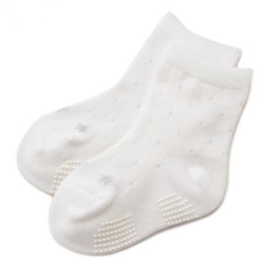 透かしドットstarショートソックス【日本製】