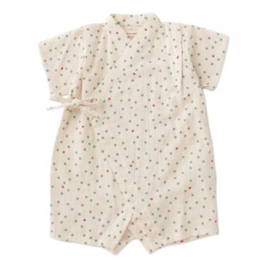 オーガニックコットン ダブルガーゼ甚平オール【日本製】