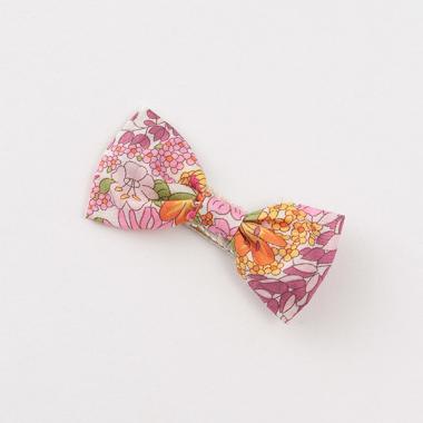 リバティプリントリボンヘアクリップ【日本製】