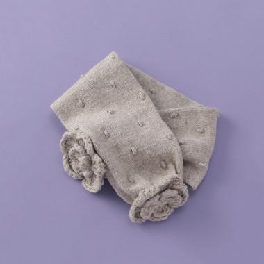 オーガニックコットン タムフラワーマフラー【日本製】