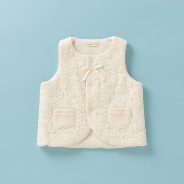 オーガニックコットン アイリッシュベスト【日本製】