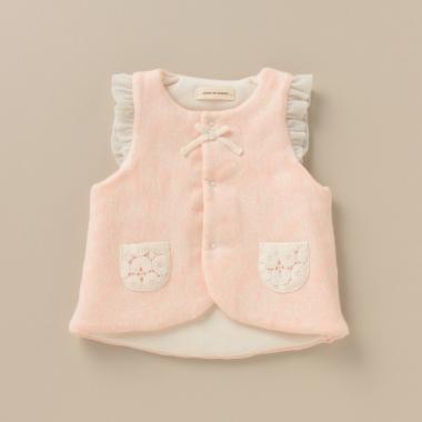 オーガニックコットン オーナメント接結ベスト【日本製】