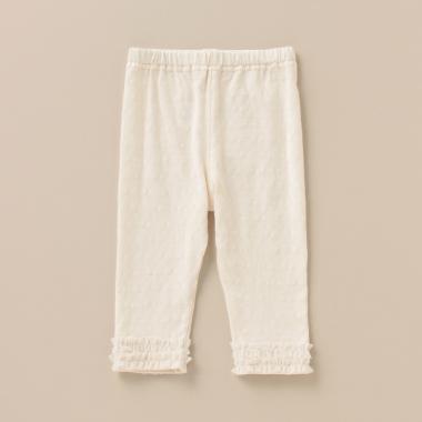 オーガニックフリルレギンス【日本製】