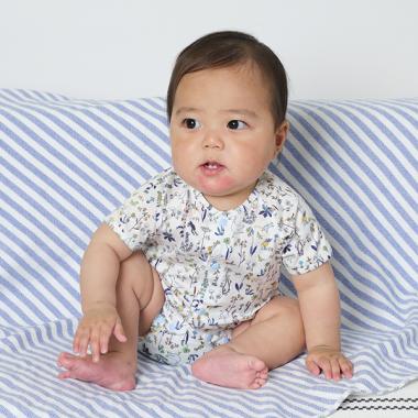 【リバティファブリック】THEOボディスーツ【日本製】