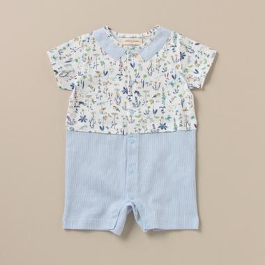 【リバティファブリック】THEOショートオール【日本製】