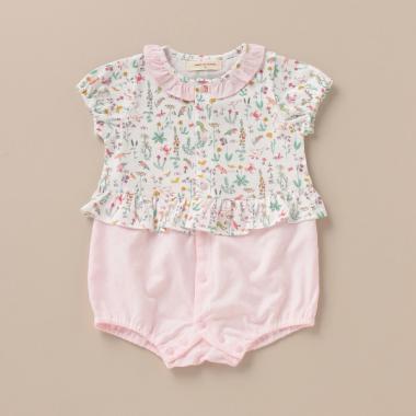 【リバティファブリック】THEO女児ロンパース【日本製】