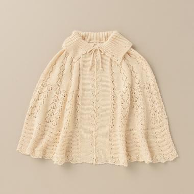 オーガニックコットン ホールガーメントケープ【日本製】