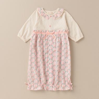 オーガニックコットン ピーコック2WAYベビードレス【日本製】
