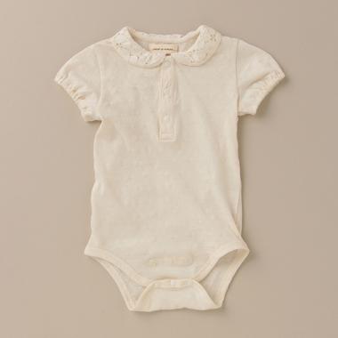 オーガニックコットン アイリッシュボディスーツ【日本製】
