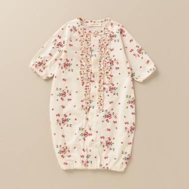 オーガニックコットン ポリジン 野イチゴ兼用ドレス【日本製】