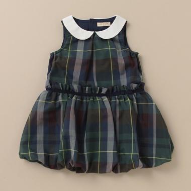 エアリーチェックワンピース【日本製】