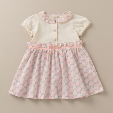 ピーコック切替ワンピース【日本製】【日本製】