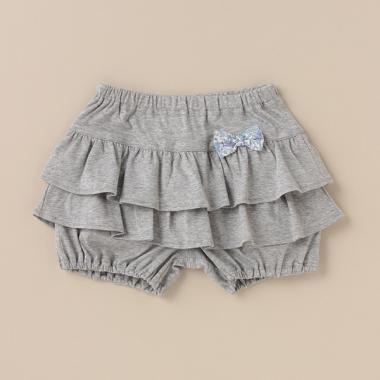 カットフリルショートパンツ 【日本製】