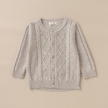 親子ベアカーディガン【日本製】